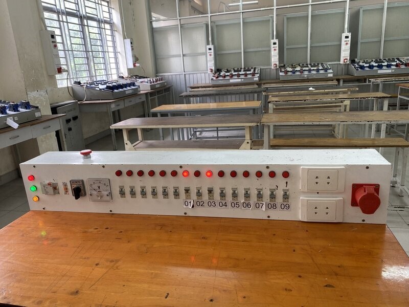 Phòng Quản trị thiết bị hỗ trợ công tác tập huấn PCCC